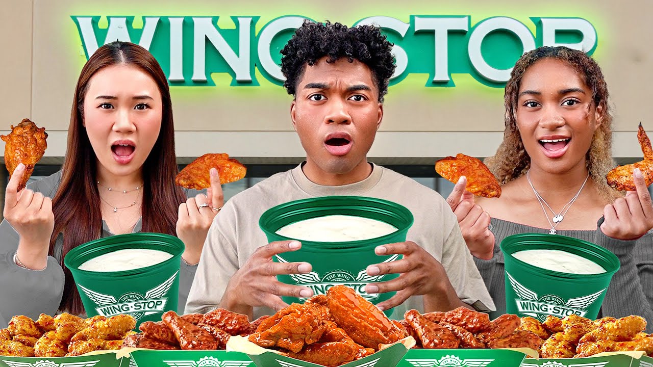 We Tried WINGSTOP For The FIRST TIME! (WINGSTOP MUKBANG)