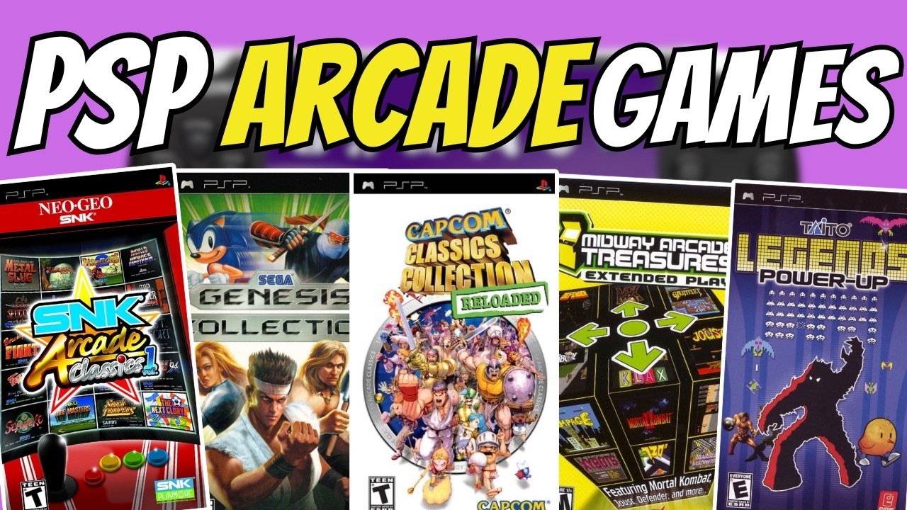 Arcade Games on PSP