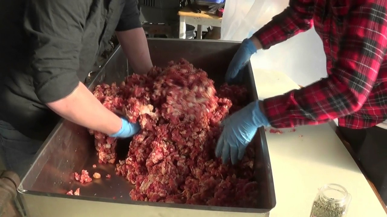 Homemade Country Sausage on the homestead