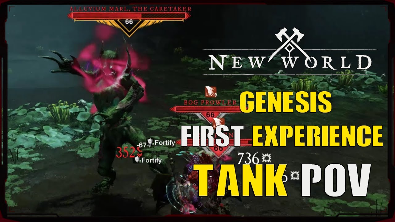New World - Garden Of Genesis - Tank POV First Time Experience - Apollyon