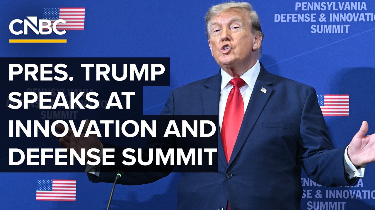 President Trump participates in Pennsylvania Defense and Innovation Summit &mdash; 7/15/2026