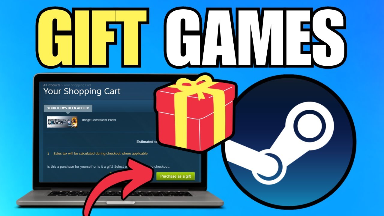 How To Gift Games on Steam To Friends