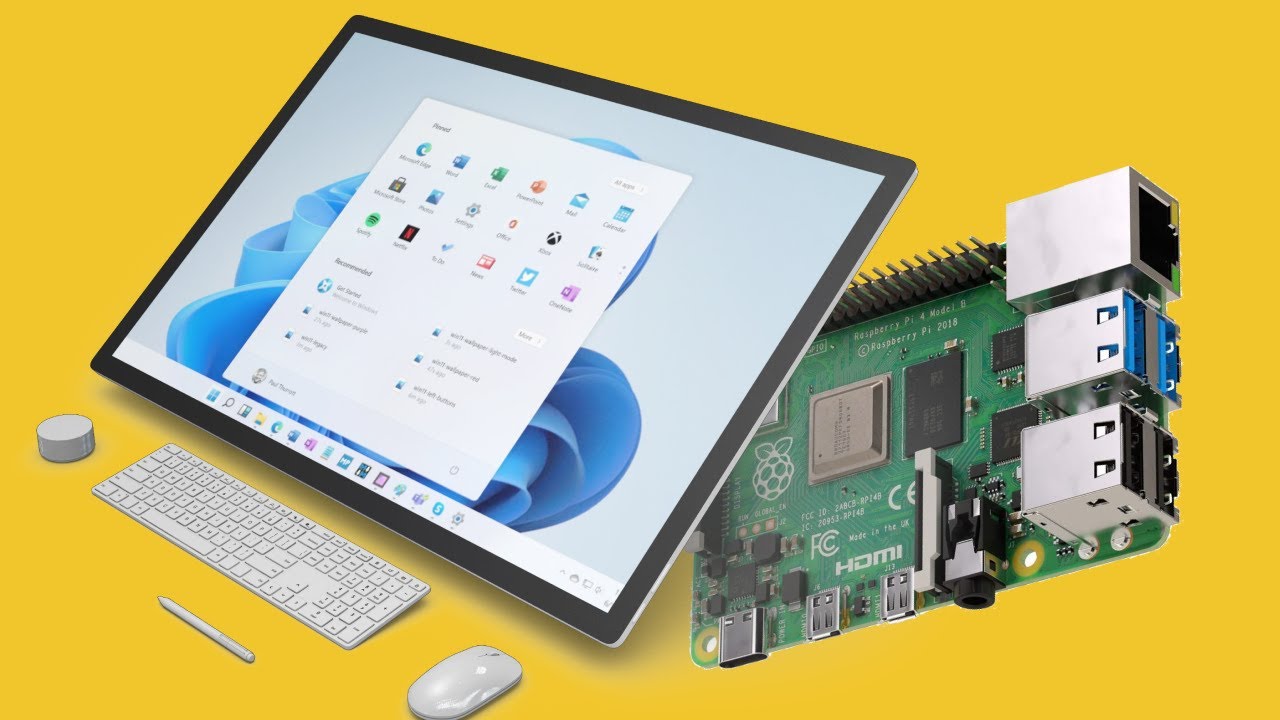 Install Windows 11 On Raspberry Pi 4 Honest Review in Hindi || @OutflicK
