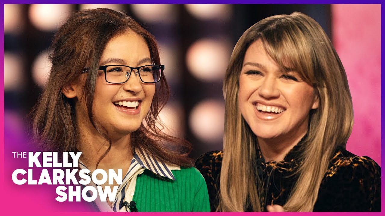 'XO, Kitty' Star Anna Cathcart Fangirls Over Kelly Clarkson In First Talk Show Interview