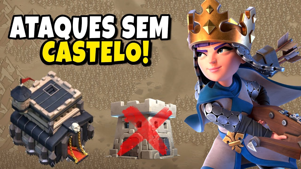 MELHORES ATAQUES SEM CASTELO NO CV9 | CLASH OF CLANS