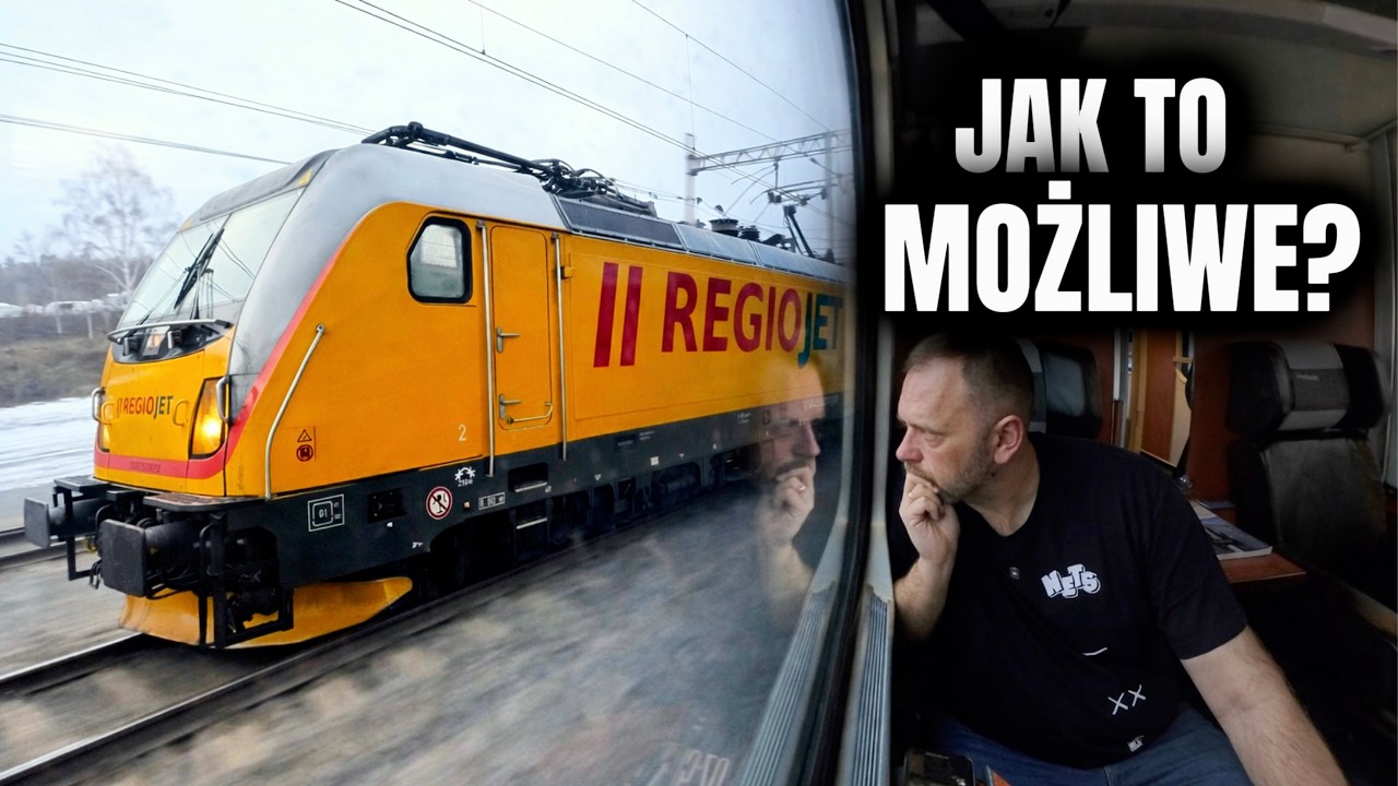 RegioJet Praga 🇨🇿 - Warszawa 🇵🇱 🚆 Zaskakujące ceny na pokładzie (Business Class)