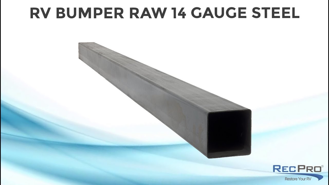 RV Bumper Raw 14 Gauge Steel