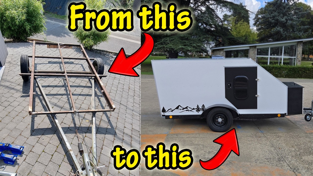 Building My Own Teardrop Camper… Start to Finish !