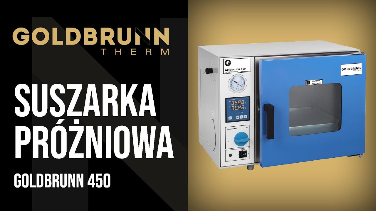 Suszarka pr&oacute;żniowa GOLDBRUNN 1450 | Prezentacja produktu 10070013