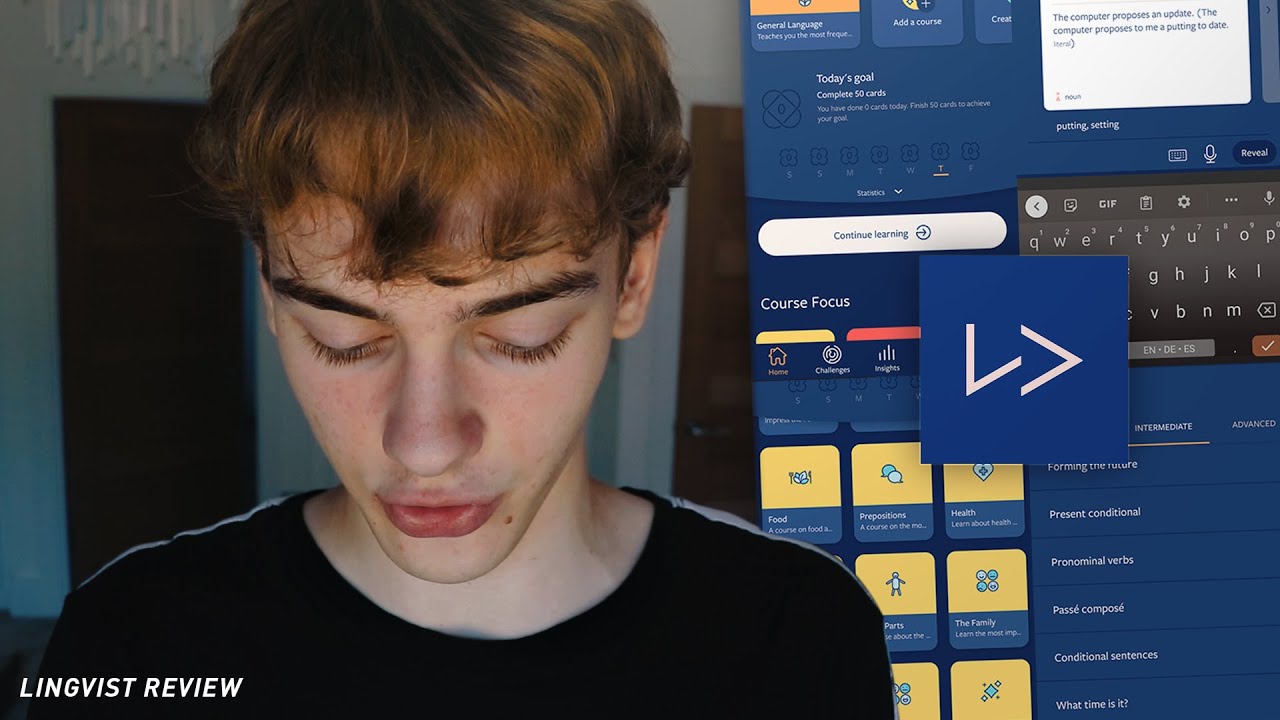 BEST TOOL FOR PROGRESSION IN YOUR TARGET LANGUAGE? | Lingvist Review...