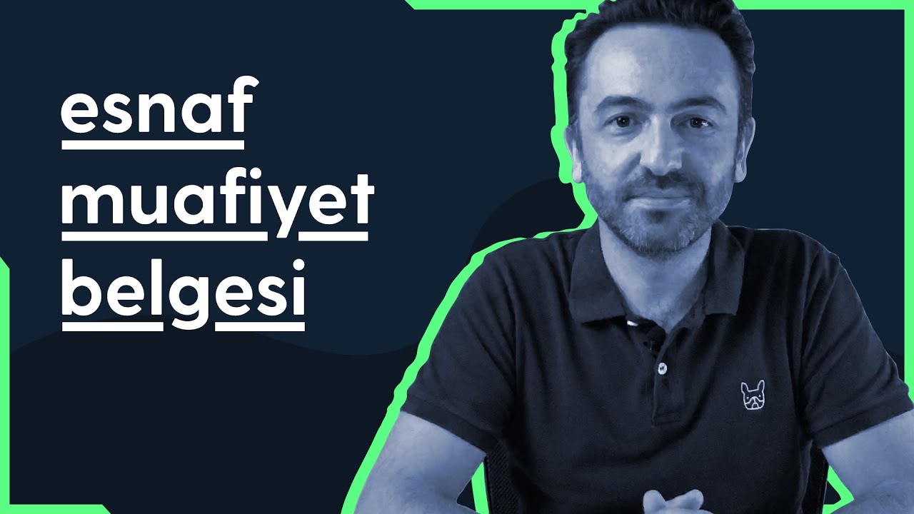 Şirket Kurmadan E-Ticaret Satışı Yapmak [2021 Vergi Muafiyeti Kanunu - Esnaf Muafiyet Belgesi]