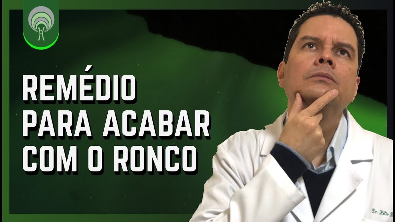 Remédio Para Acabar Com o Ronco - Seria O Fim do CPAP?