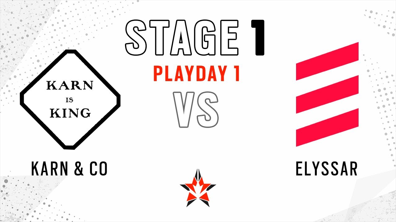 Karn & Co vs Elyssar // NA Challenger League - Stage 1 - Playday 1 (no cast)
