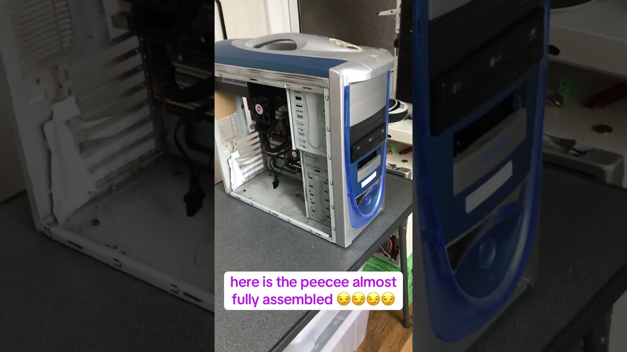 building windows 98 retro gaming pc