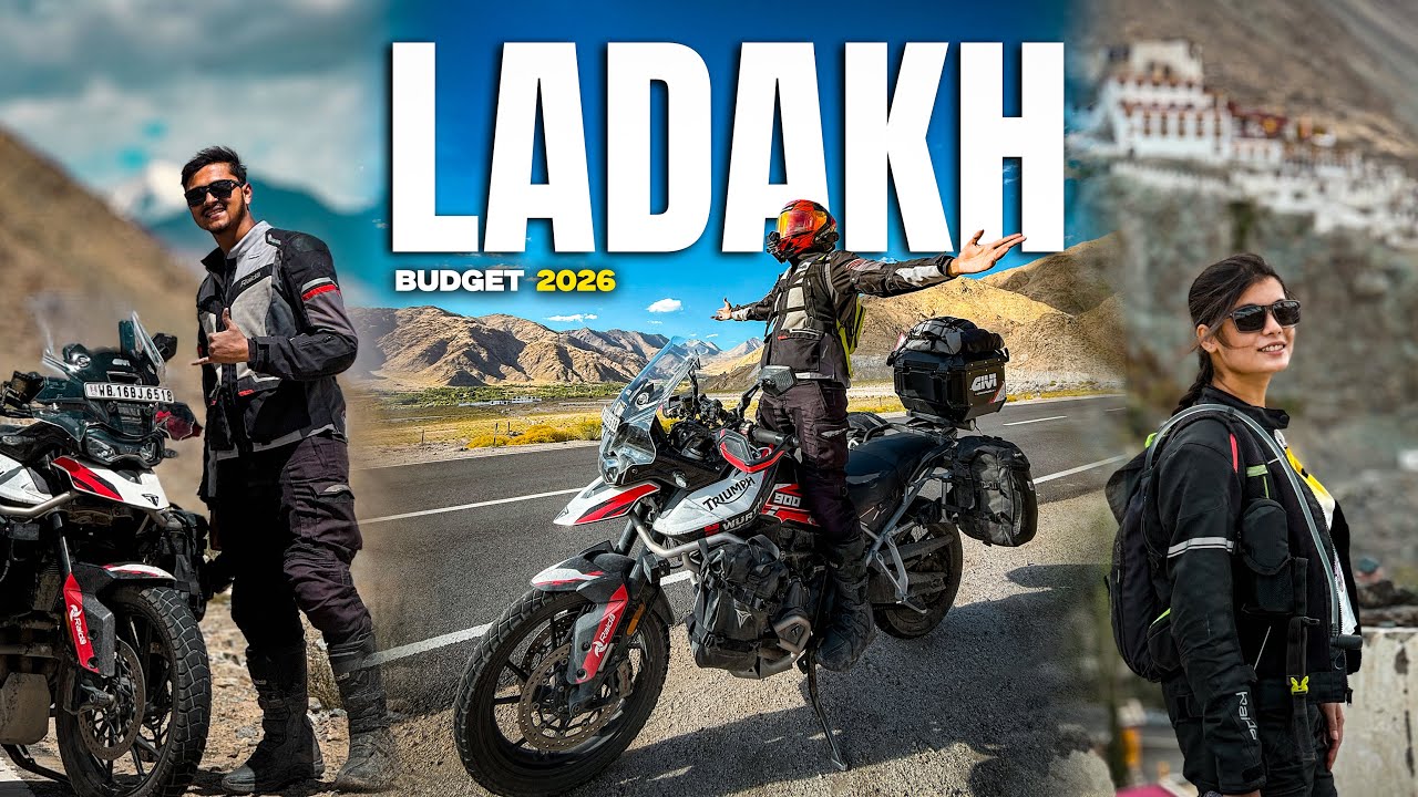 TRIUMPH TIGER নিয়ে LADAKH ঘুরতে কত খরচ হল? 💰 LADAKH BIKE TRIP