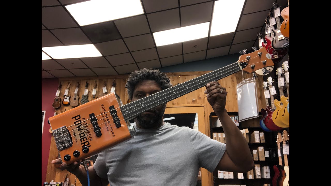 Bohemian Oil Can Bass (In Store Demo)