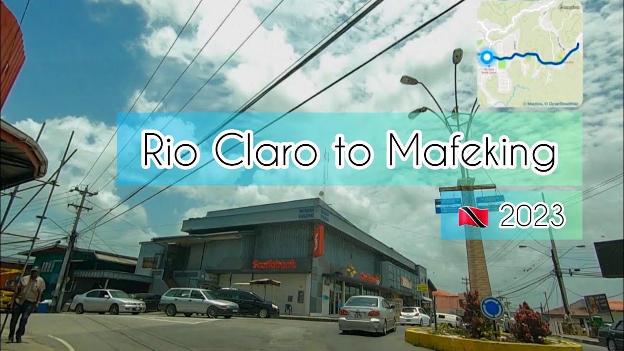 Drive from Rio Claro to Mafeking, Trinidad (July 2023)