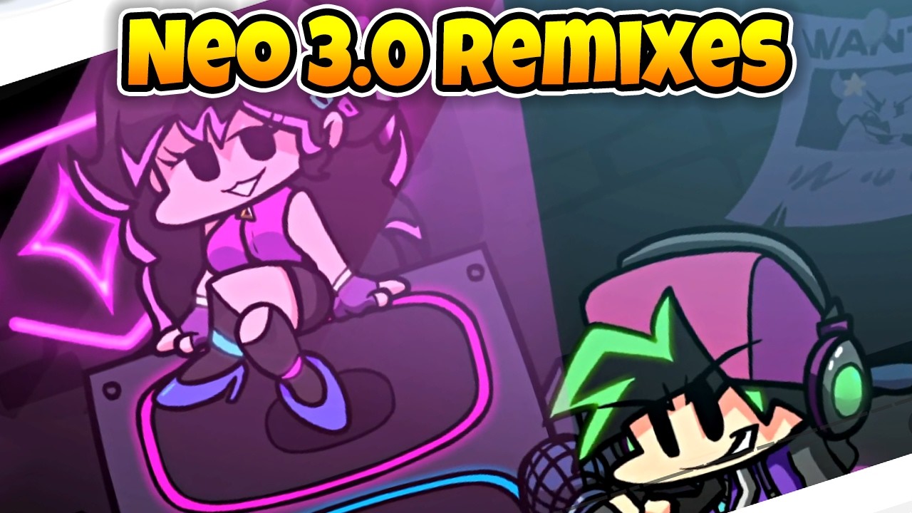Friday Night Funkin' Vs Neo 3.0 Remixes Semana 1, 2, 3, 4 & 5 (Daddy Dearest/Mom/Pico)