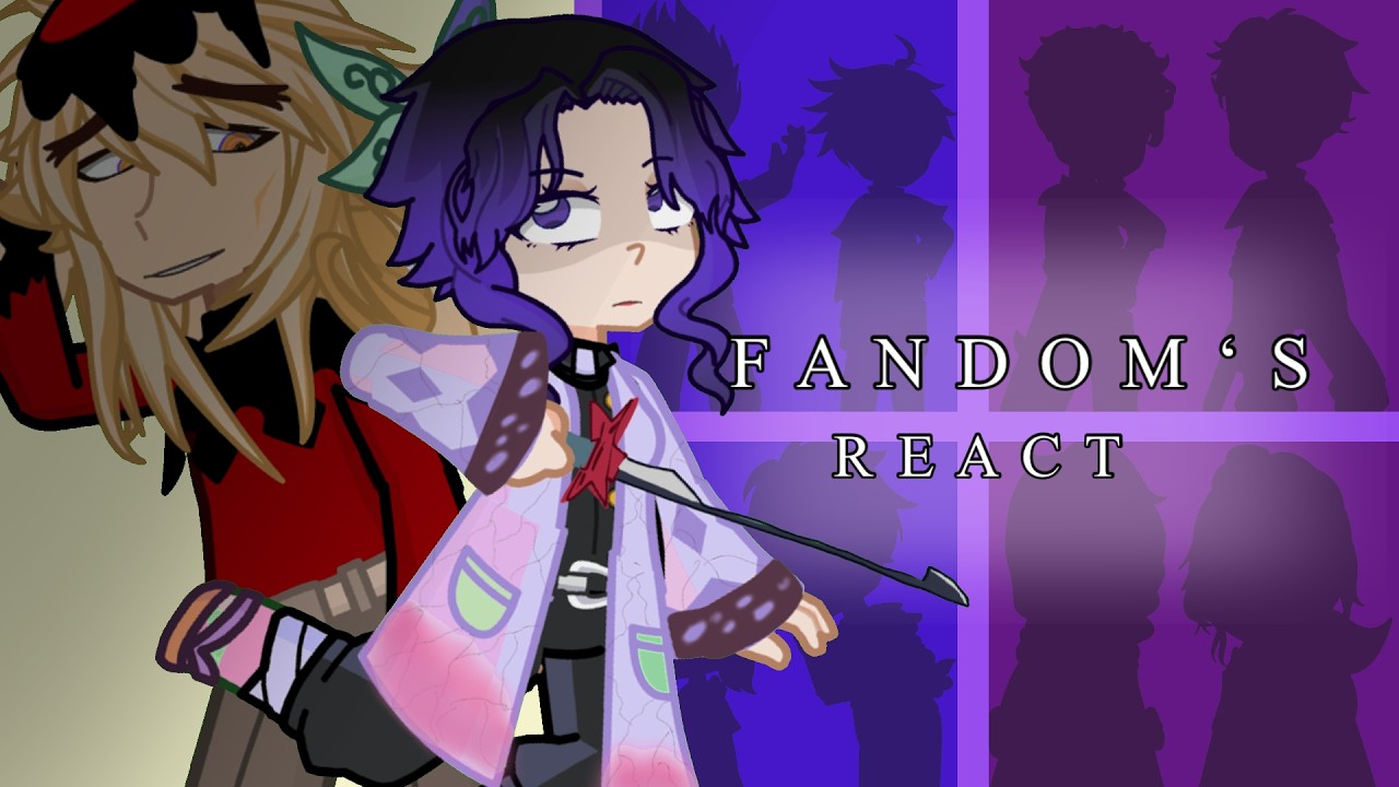 FANDOMS REACT TO... [gacha reaction]