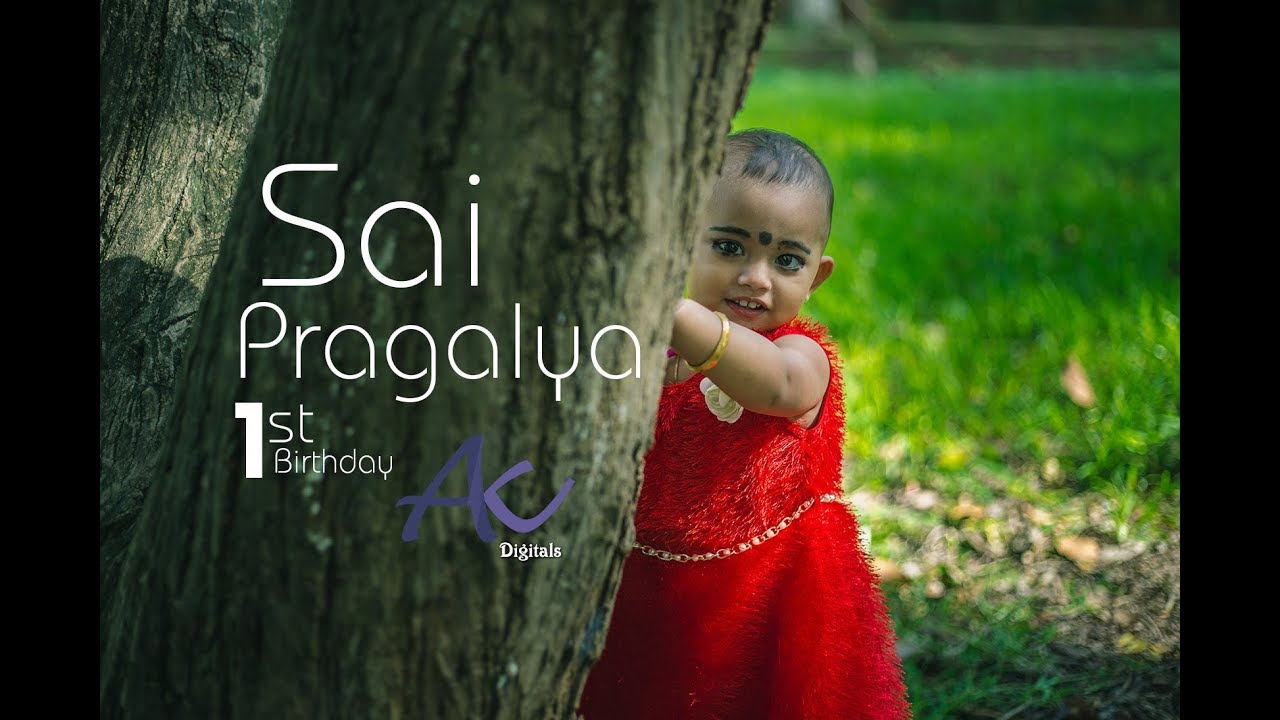 Vaayadi Petha Pulla | Sai Pragalya 1st Birthday Celebration | Ak Digital Stills