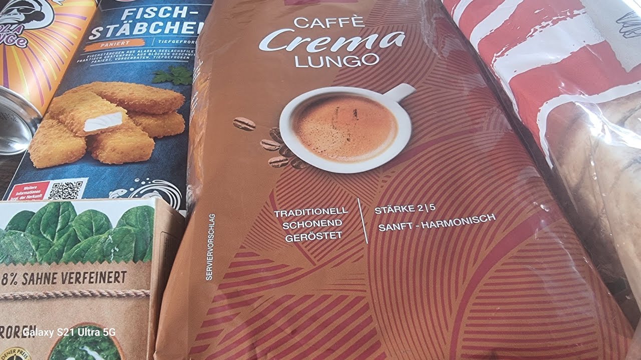 Закупка продуктов питания Netto, Германия 