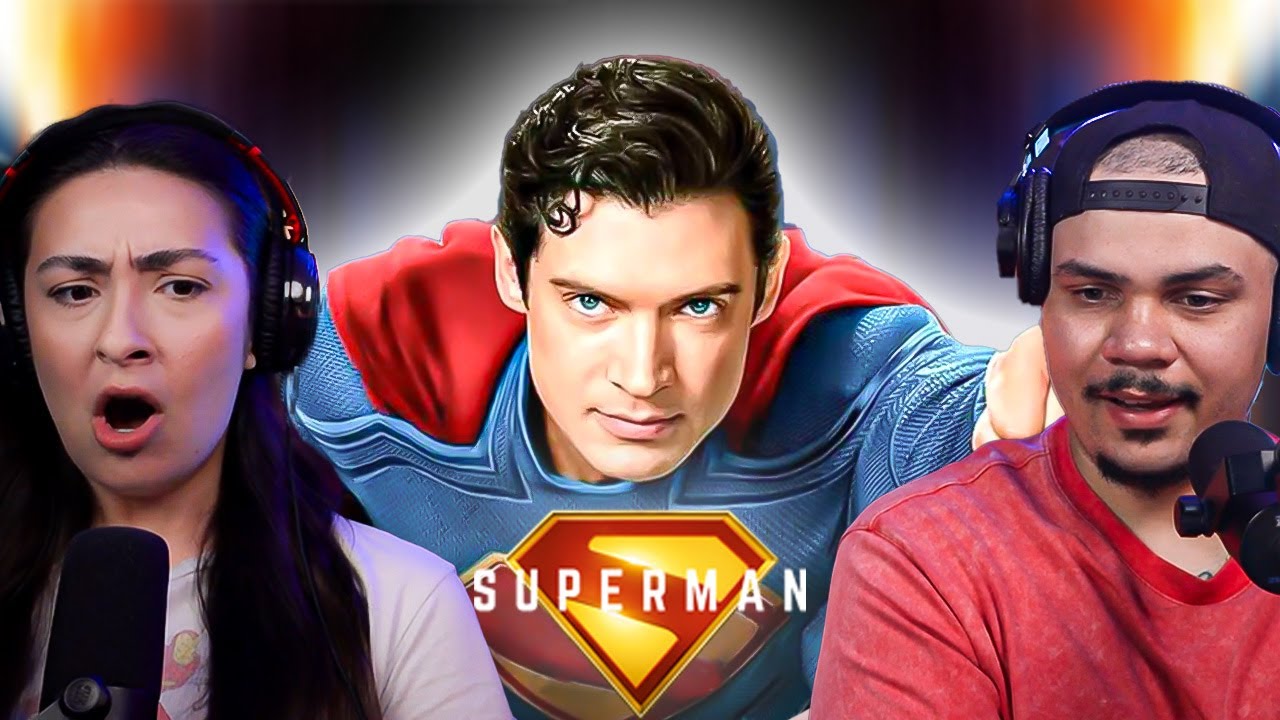 SUPERMAN *OFFICIAL TRAILER* REACTION | JAMES GUNN | DC STUDIOS