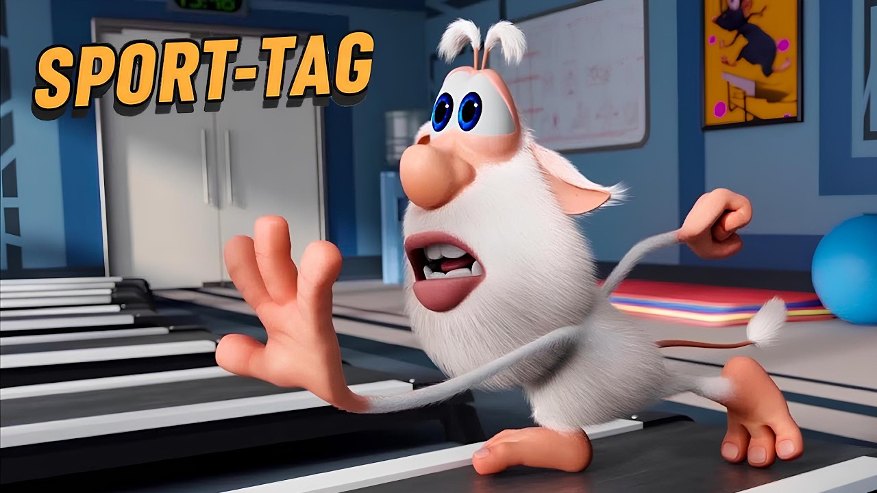 Booba 🏋️‍♀️ Kann Booba wirklich trainieren? 🤔💪 Lustige Cartoons für Kinder