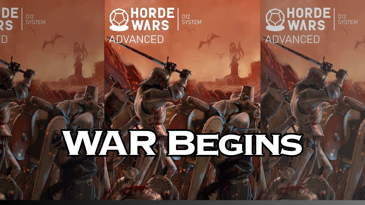 HORDE WARS ADVANCED RPG LIVE PLAY 🔥 Brutal Old School Fantasy TTRPG | OSR Mass Combat Actual Play