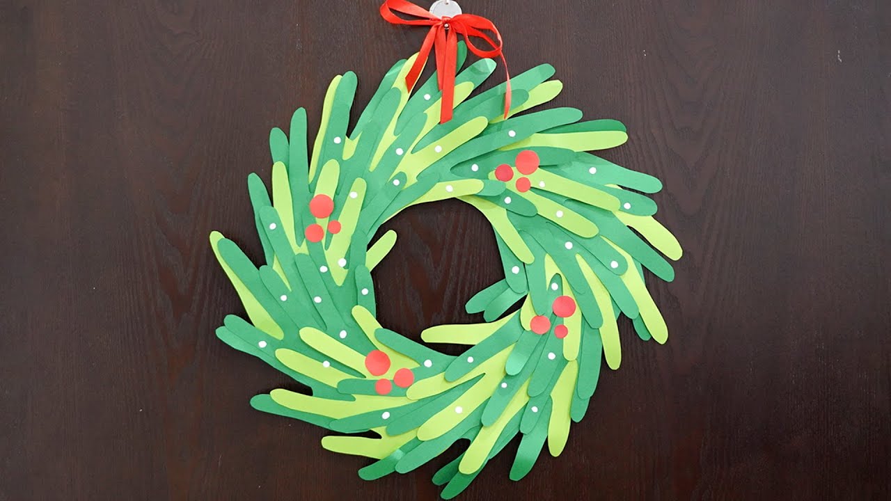 Paper Wreath for Christmas | How to make Paper Wreath | Paper Wreath DIY