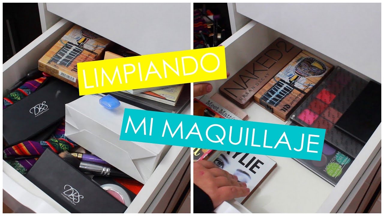 Ordenando mi maquillaje | Mi colección ♥
