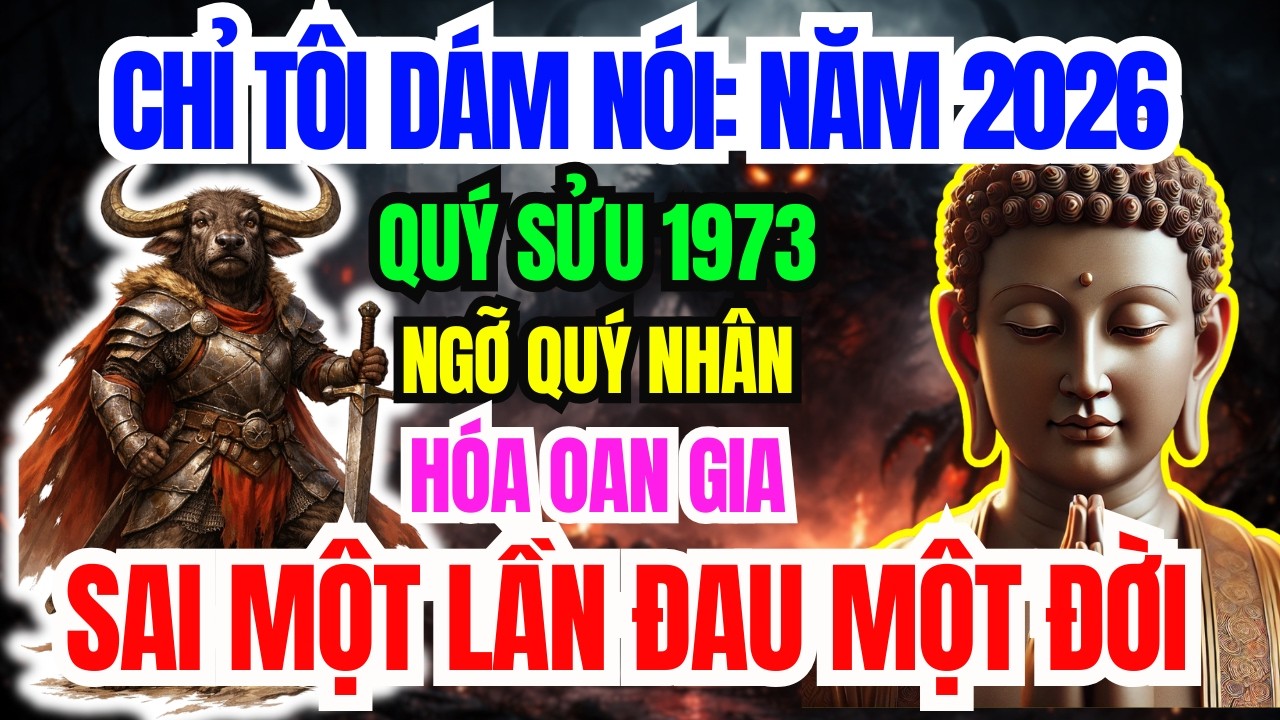 Chấn Động 2026: Quý Sửu 1973 Ngỡ Quý Nhân Hóa Oan Nghiệp Sai Một Bước Trả Giá Cả Đời
