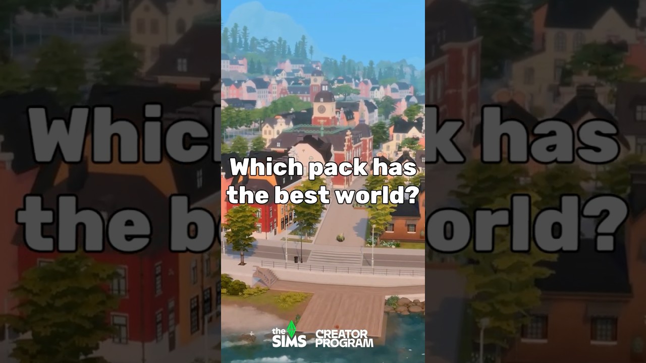 🌍 Which Sims 4 Pack Has the BEST World? 🏡