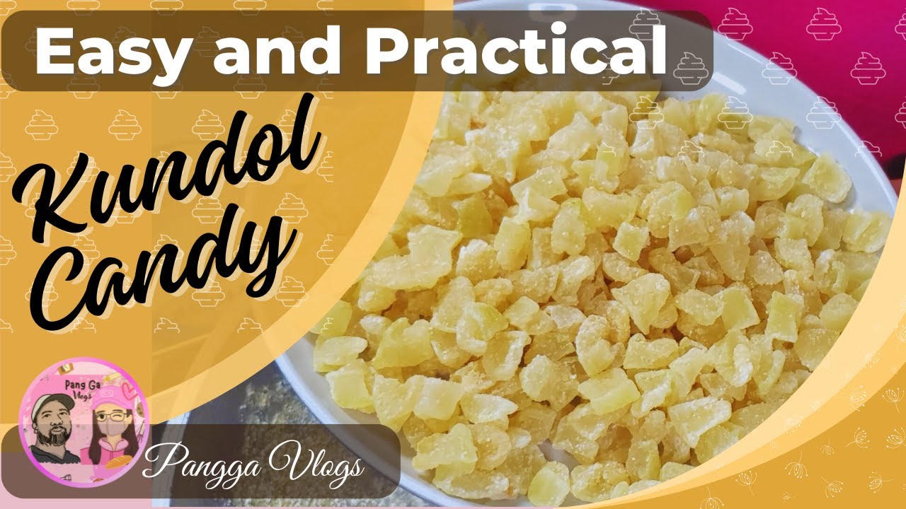 Winter Melon (Kundol) Candy Recipe | Traditional Filipino Treat 🍬✨