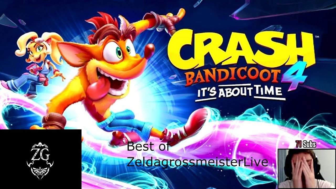 Best-of Crash Bandicoot 4 ZeldagrossmeisterLive (abgebrochen) {German/Deutsch] [16:9]