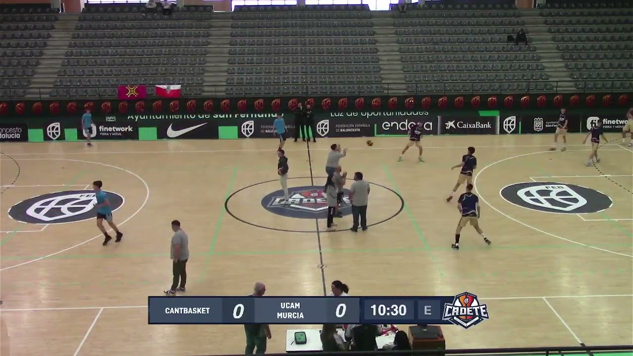 #CampeonatoEspaña | Cantbasket 04 Cadete vs UCAM Murcia