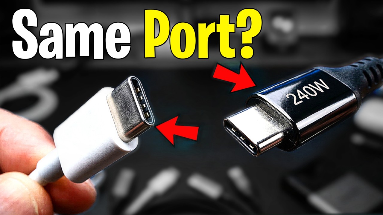 Why Two USB-C Cables That Look Identical Are Completely Different