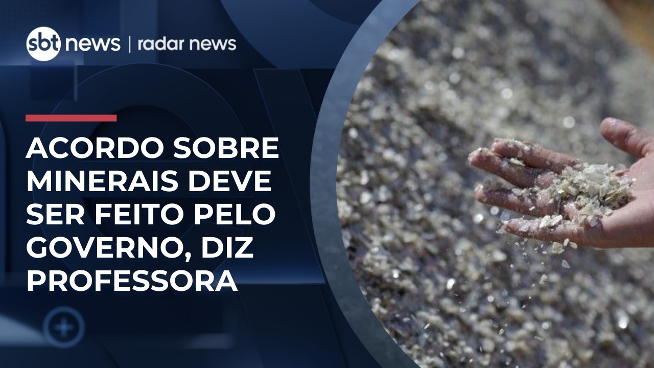 &ldquo;Assunto governamental&rdquo;, avalia professora sobre acordo de Caiado envolvendo minerais | #RadarNews