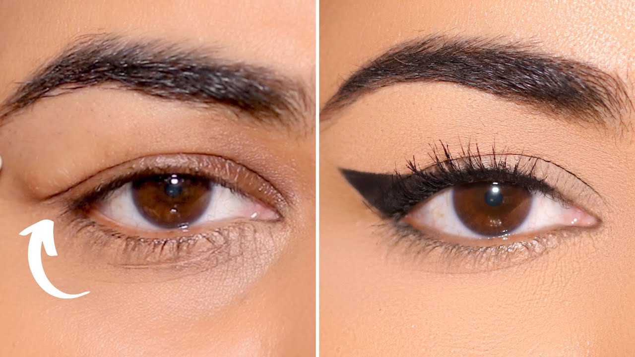 3 Incredible Eyeliner Styles for EXTREME HOODED Eyes!