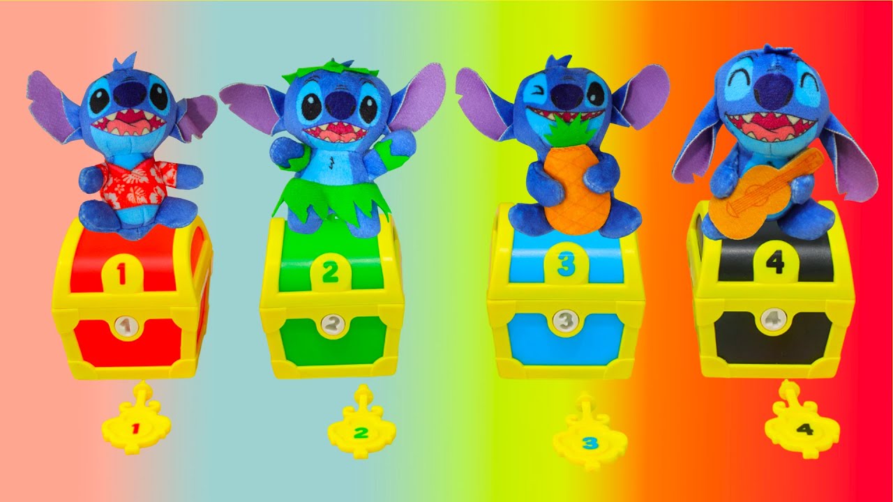 Abrimos cofres de Lilo y Stitch para descubrir qué coloreamos