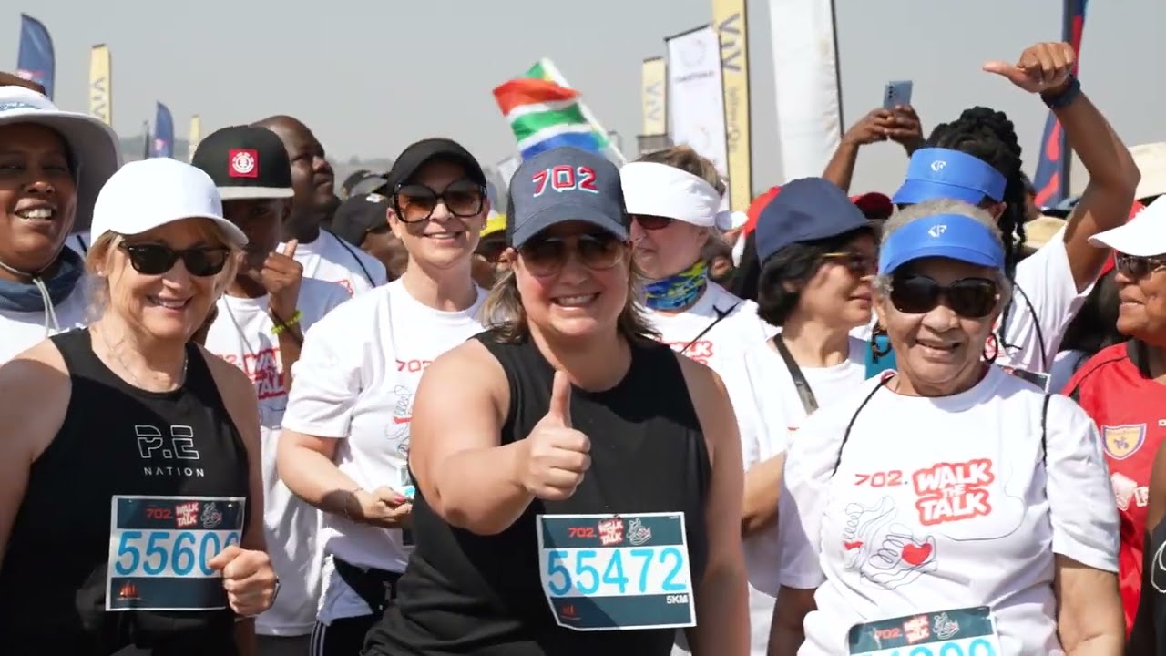 Highlights from the 702 Walk The Talk 8km and 5km Route
