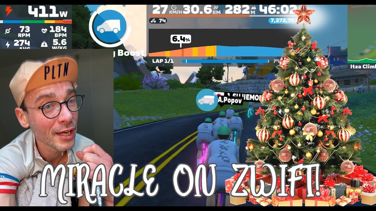 Itza NEW PR! in this hard ZWIFT race (BONUS VIDEO!)