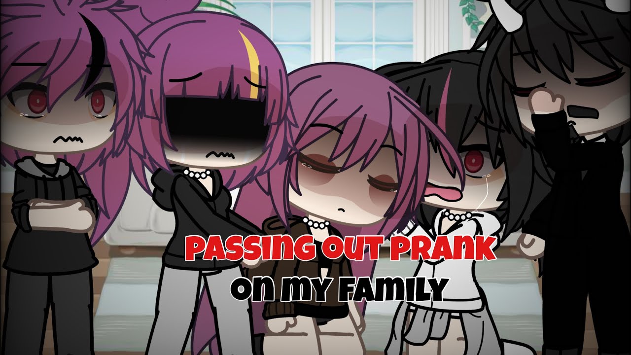 NOT EATING THEN PASSING OUT PRANK ON MY FAMILY ❕|| *gone wrong* 💔 || Gacha Life #gacha #gachalife