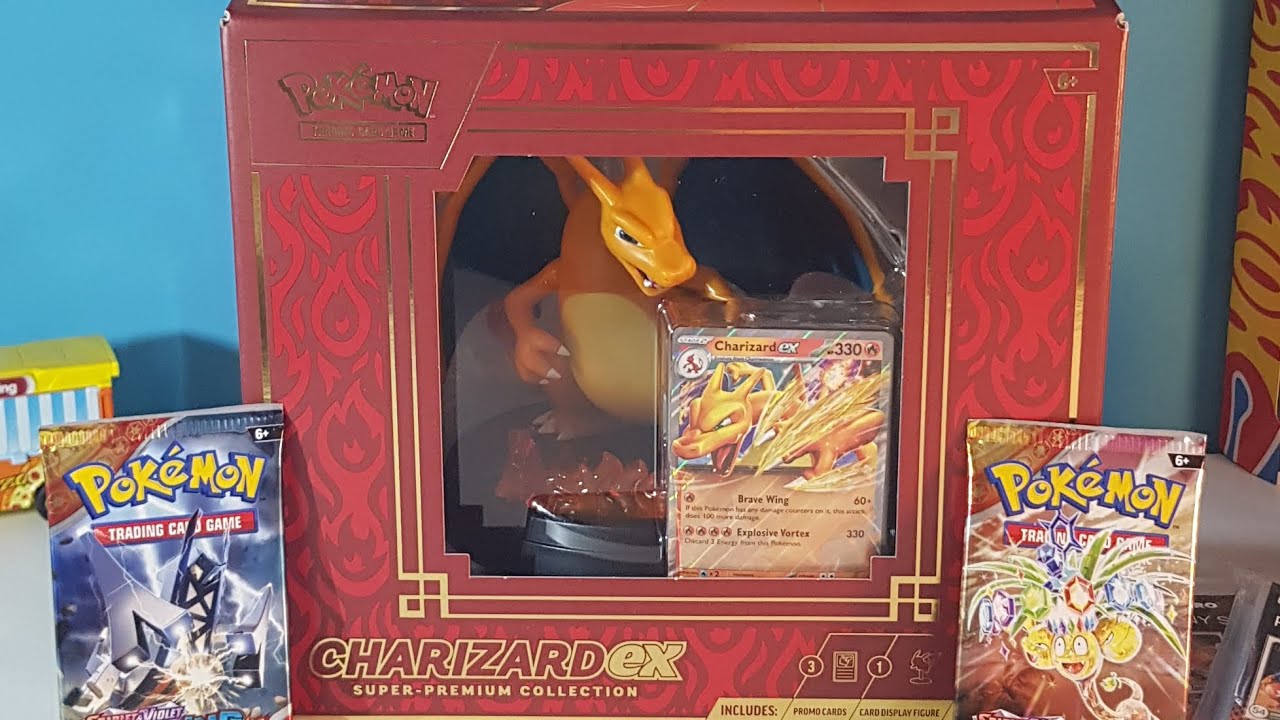 Charizard Ex Super-Premium Collection.Otvaramo jedan od najvecih Pokemon setova!!!