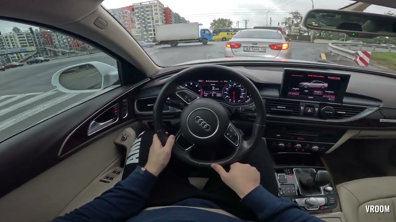 2016 Audi A6 C7 2.0 TFSI quattro AT  2016 - POV test-drive