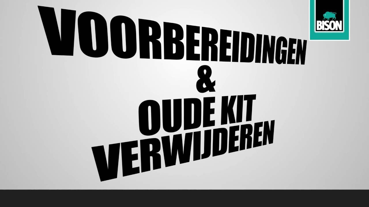 Kit verwijderen & bad afkitten | Bison Klustips