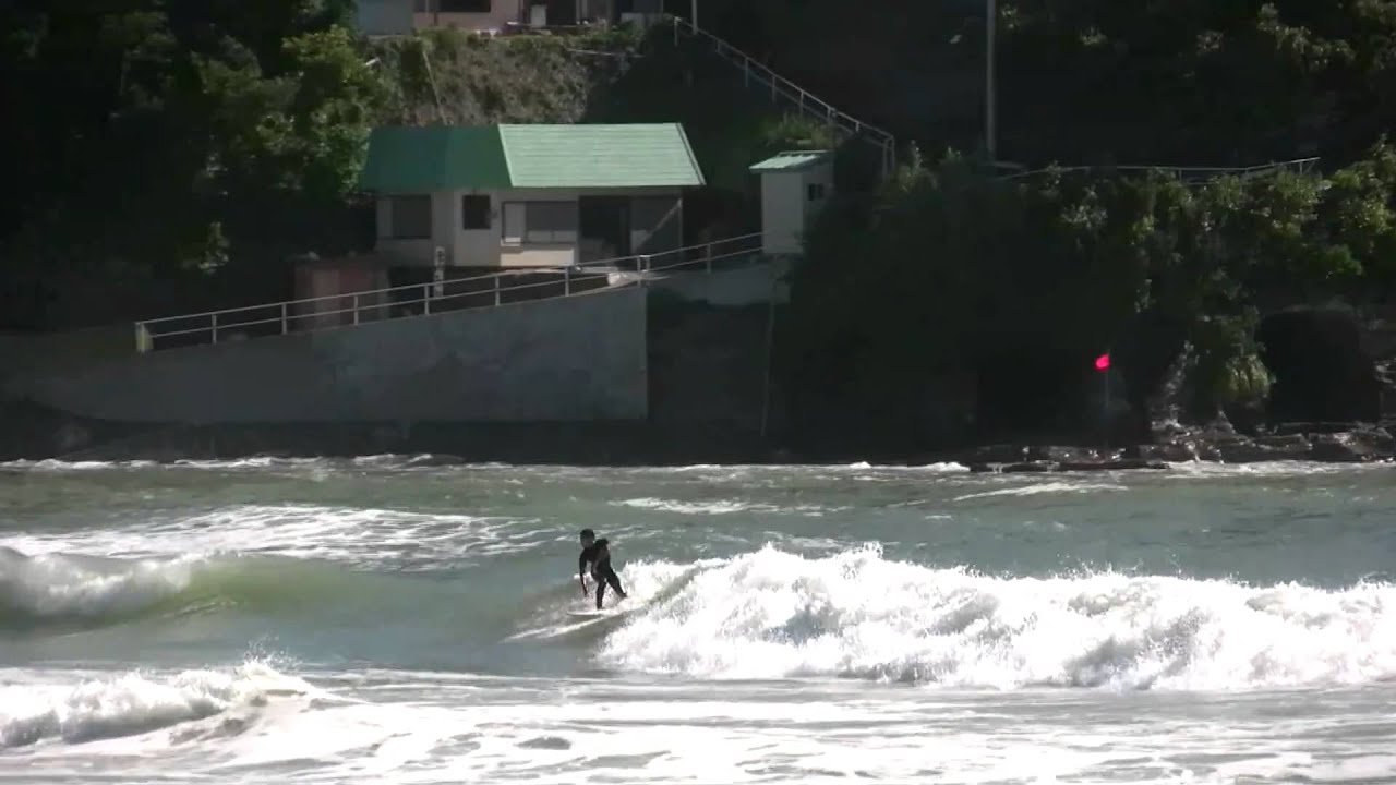 Moriya Beach September 25th 2010 Typhoon Surf,surfing in japan (3).MTS