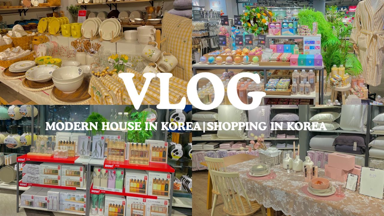 SHOPPING IN KOREA🇰🇷|MODERN HOUSE|HOME DECOR IN KOREA🇰🇷|모던하우스 쇼핑 🛒