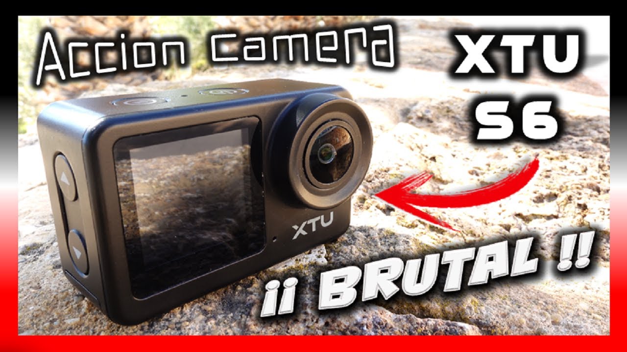 📸 XTU X6 📽 NUEVA CAMARA DE ACCION DEPORTIVA 4K, 2025!!
