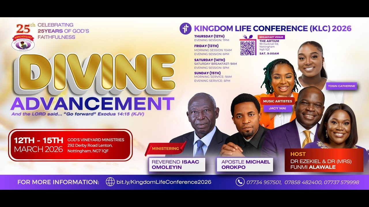 KLC2026 | DIVINE ADVANCEMENT | DAY 1 - THURSDAY EVENING