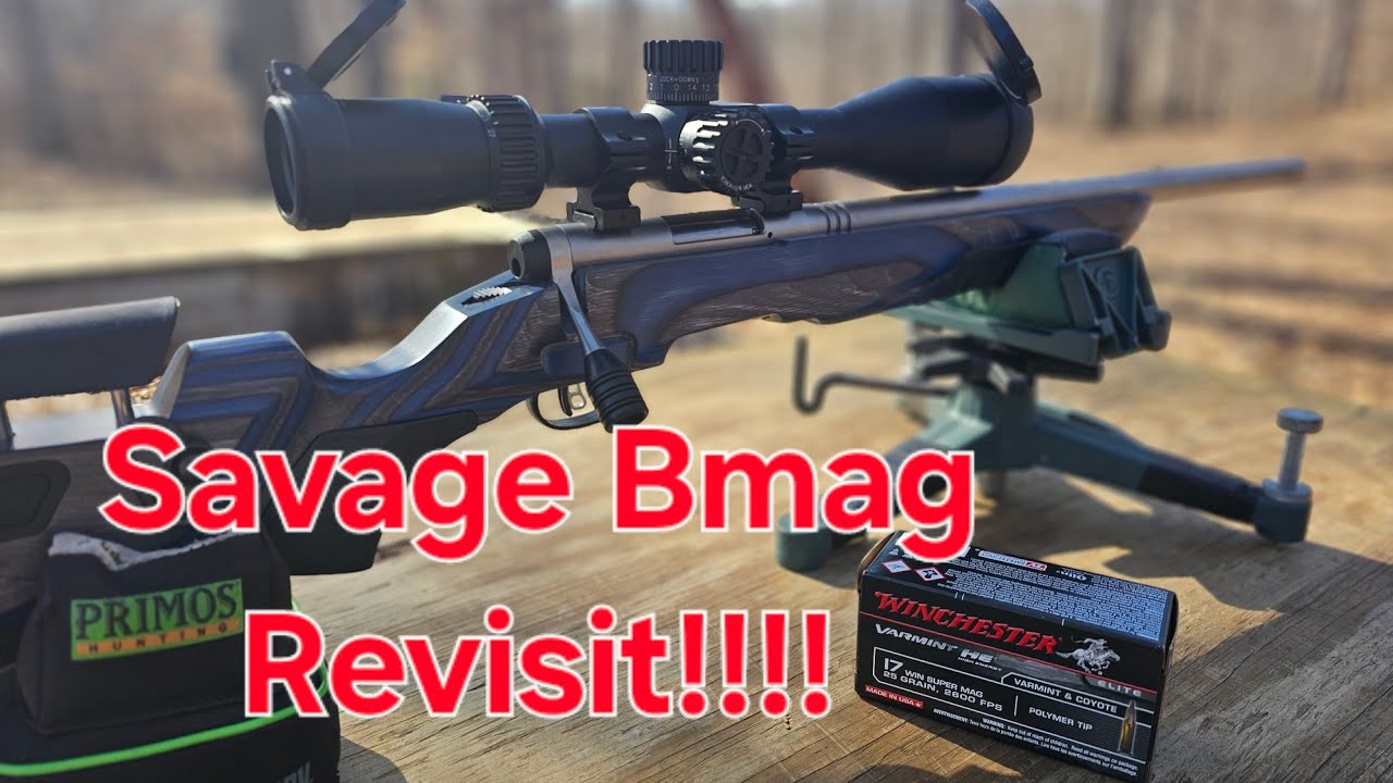 Savage Bmag Upgraded! Boyd's At-One Stock & Glades Bolt Handle Reviewed!